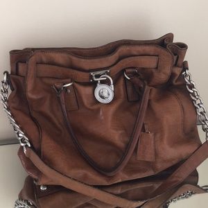 Brown Leather Michael Kors Bag